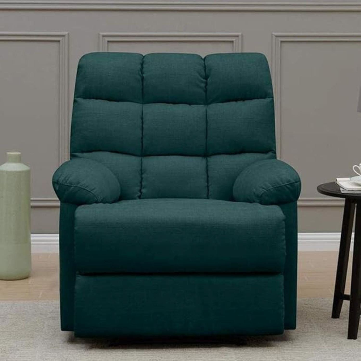 Flumin Fabric Manual Recliner | 1 Seater Recliners - Torque India